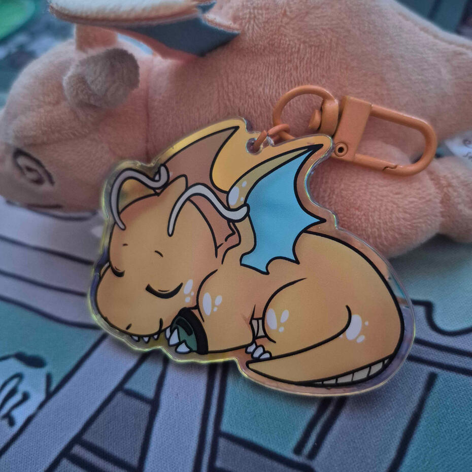 Ethan Rainbow Acrylic Keychain